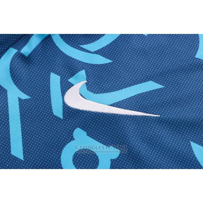 Fato de Treino Chelsea Manga Curta 2022-2023 Azul - Calcas Curta